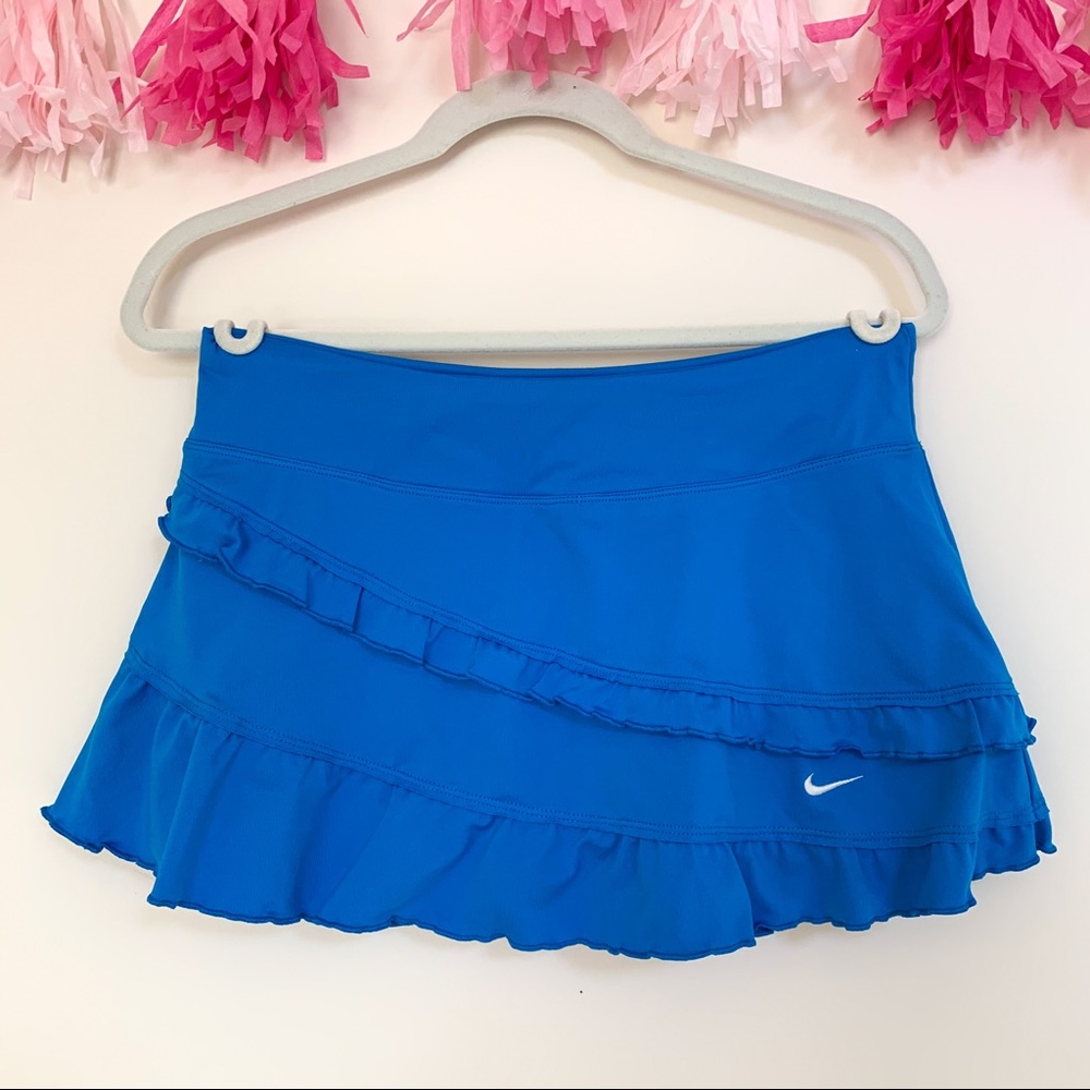 Blue Nike Tennis Skirt